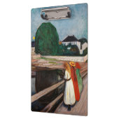 Edvard Munch - The Girls on the Bridge クリップボード (左)