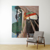 Edvard Munch - The Girls on the Bridge タペストリー (インサイチュ)