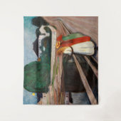 Edvard Munch - The Girls on the Bridge タペストリー (正面)