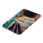 Edvard Munch - The Girls on the Bridge 1903 マグネット (左側)