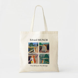 Edvard Munch - The Girls on the Bridge Selection トートバッグ