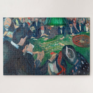 Edvard Munch - The Roulette Table in Monte Carlo ジグソーパズル