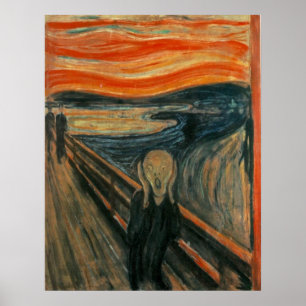 Edvard Munch - The Scream ポスター