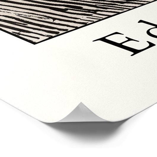 Edvard Munch – The Scream (1895) ポスター (角)