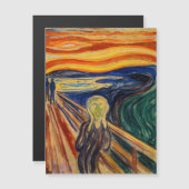 Edvard Munch - The Scream 1910磁気カード (正面/裏面)