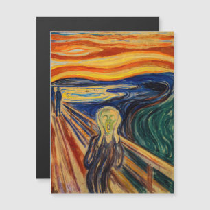 Edvard Munch - The Scream 1910磁気カード