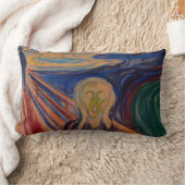 Edvard Munch The Scream 1910 ランバークッション (ブランケット)