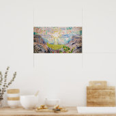 Edvard Munch - The Sun 1910 ポスター (キッチン)