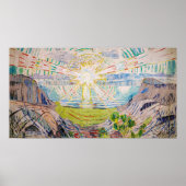 Edvard Munch - The Sun 1910 ポスター (正面)