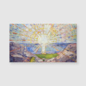 Edvard Munch - The Sun 1911磁気カード (正面)