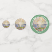 Edvard Munch The Sun (Solen) – サンライズパーティー項目 コンフェッティ (裏面)