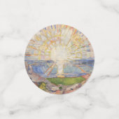 Edvard Munch The Sun (Solen) – サンライズパーティー項目 コンフェッティ (スモール正面)