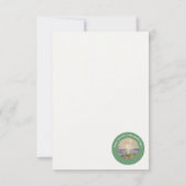 Edvard Munch The Sun (Solen) – サンライズパーティー項目 サンキューカード (裏面)