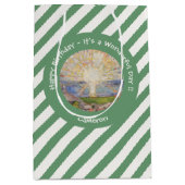 Edvard Munch The Sun (Solen) – サンライズパーティー項目 ミディアムペーパーバッグ (正面)