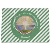 Edvard Munch The Sun (Solen) – サンライズパーティー項目 ラージペーパーバッグ (正面)