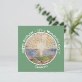 Edvard Munch The Sun (Solen) – サンライズパーティー項目 招待状 (スタンド正面)