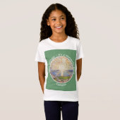 Edvard Munch The Sun (Solen) – サンライズパーティー項目 Tシャツ (正面フル)