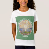 Edvard Munch The Sun (Solen) – サンライズパーティー項目 Tシャツ (正面)