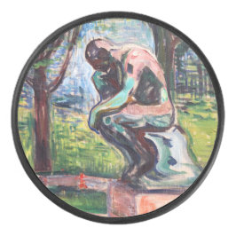 Edvard Munch - The Thinker by Rodin アイスホッケーパック