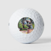 Edvard Munch - The Thinker by Rodin ゴルフボール (正面)