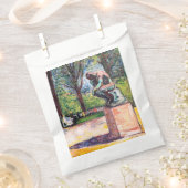 Edvard Munch - The Thinker by Rodin フェイバーバッグ (クリップ留めされた状態)