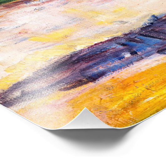 Edvard Munch - The Thinker by Rodin フォトプリント (角)