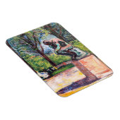 Edvard Munch - The Thinker by Rodin マグネット (右側)