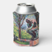 Edvard Munch - The Thinker by Rodin 缶クーラー (缶裏面)