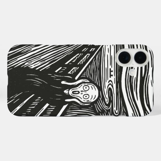 Edvard's Munch Scream Case-Mate iPhoneケース (裏面 (横))