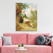 Edward Augustus, Duke of Kent, c.1787 (canvの油) キャンバスプリント (インサイチュ (リビング))