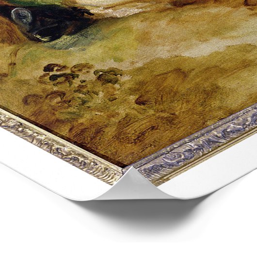 Edward Augustus, Duke of Kent, c.1787 (canvの油) ポスター (角)