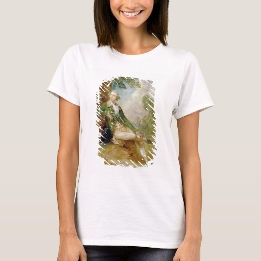 Edward Augustus, Duke of Kent, c.1787 (canvの油) Tシャツ (正面)