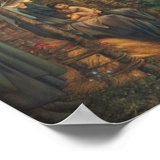 Edward Burne-Jones - The Star of Bethlehem ポスター (角)