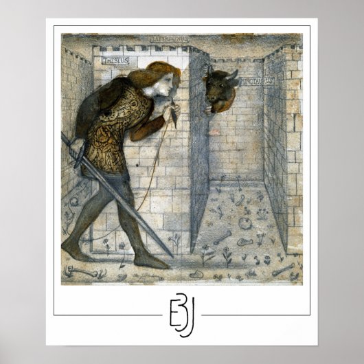 Edward Burne-Jones Zedign アートポスター #134 ポスター (正面)