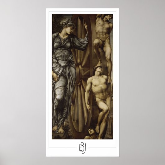 Edward Burne-Jones Zeding Art Poster #11 ポスター (正面)