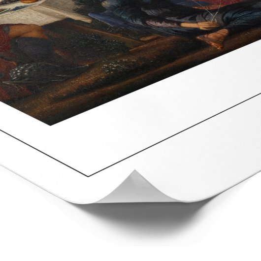 Edward Burne-Jones Zeding Art Poster #126 ポスター (角)