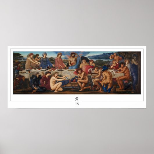 Edward Burne-Jones Zeding Art Poster #126 ポスター (正面)