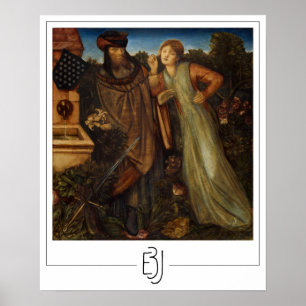 Edward Burne-Jones Zeding Art Poster #13 ポスター