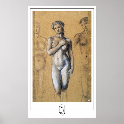 Edward Burne-Jones Zeding Art Poster #15 ポスター (正面)