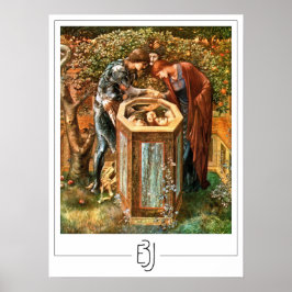 Edward Burne-Jones Zeding Art Poster #160 ポスター