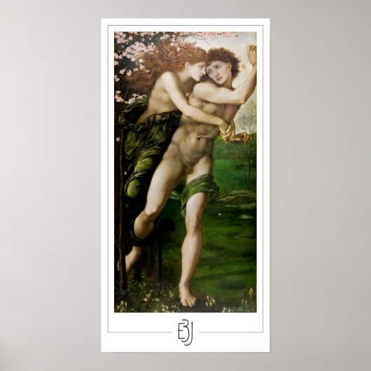 Edward Burne-Jones Zeding Art Poster #20 ポスター (正面)