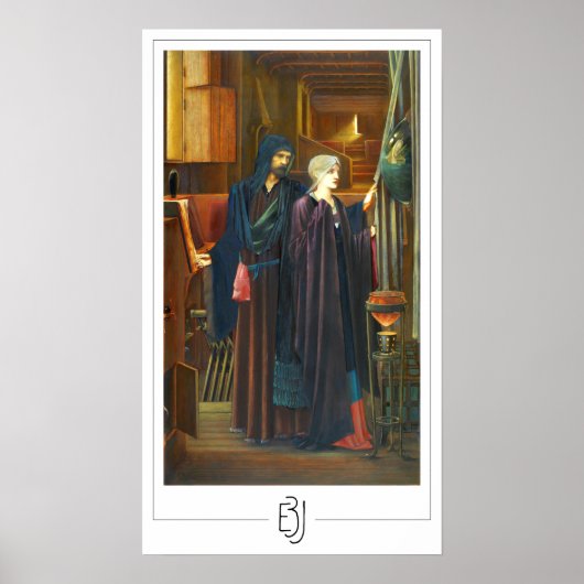 Edward Burne-Jones Zeding Art Poster #21 ポスター (正面)