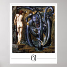 Edward Burne-Jones Zeding Art Poster #261