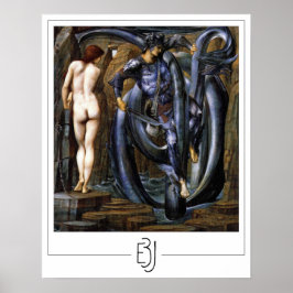 Edward Burne-Jones Zeding Art Poster #261 ポスター