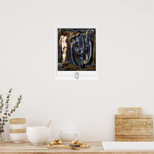 Edward Burne-Jones Zeding Art Poster #261 ポスター (キッチン)