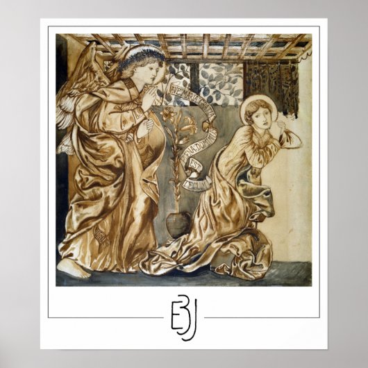Edward Burne-Jones Zeding Art Poster #29 ポスター (正面)