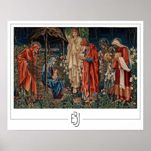 Edward Burne-Jones Zeding Art Poster #3 ポスター (正面)