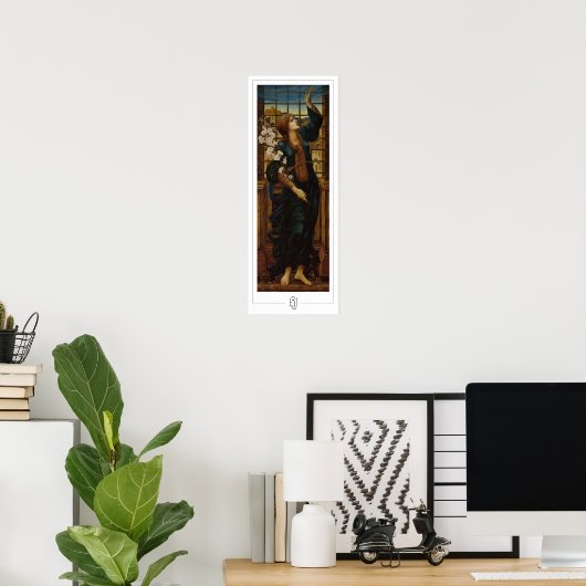 Edward Burne-Jones Zeding Art Poster #48 ポスター (ホームオフィス)