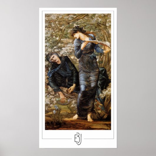 Edward Burne-Jones Zeding Art Poster #79 ポスター (正面)