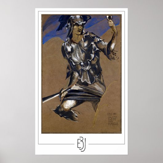 Edward Burne-Jones Zeding Art Poster #7 ポスター (正面)